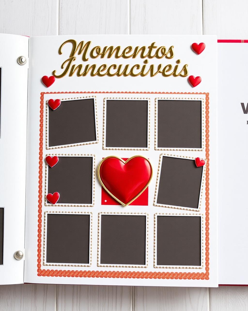 Página do álbum: Momentos Inesquecíveis